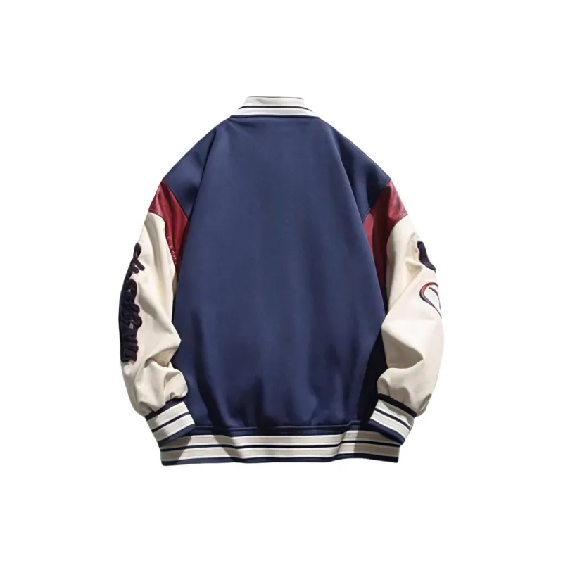 AMBER LIGHT Baseball Jacket Unisex-4