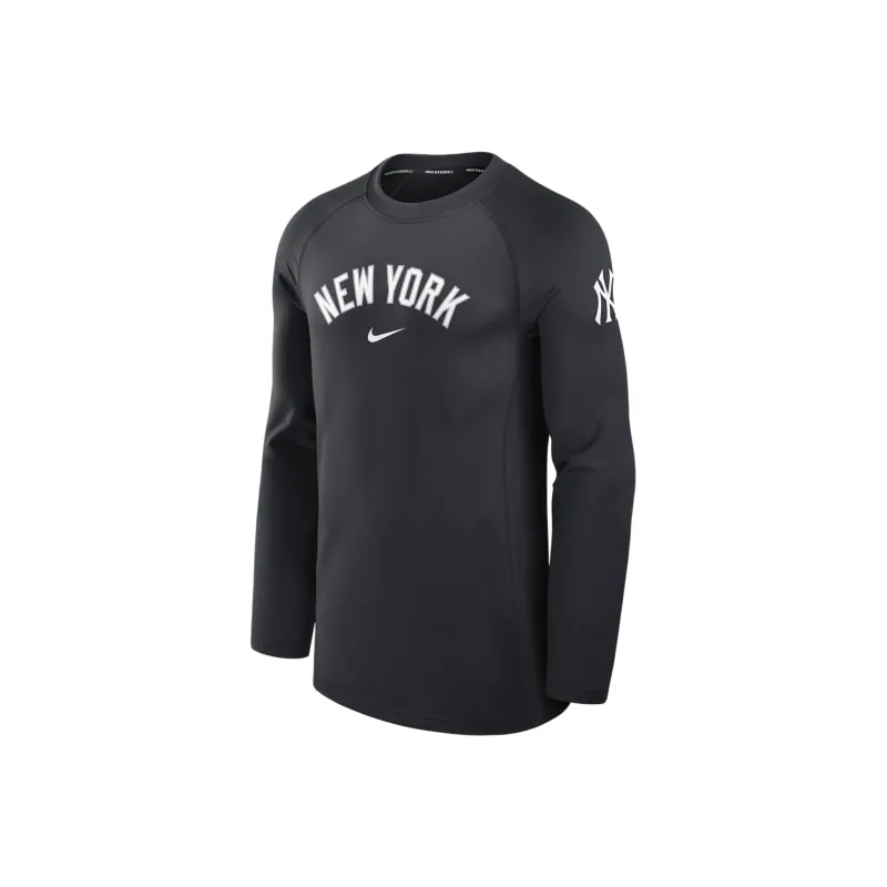 Nike New York Yankees Authentic Collection Game Time T-Shirt Men's Black-0