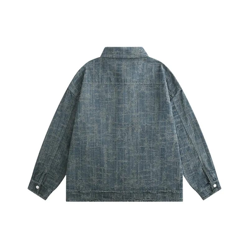 TUCANO Denim Jacket Unisex Light Blue-8