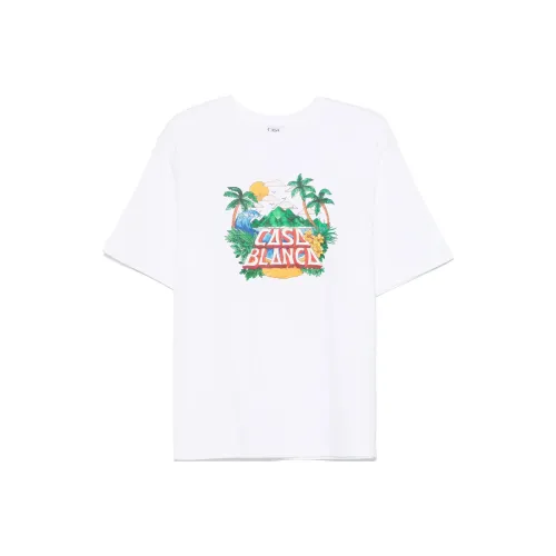 CASABLANCA Casa Beach Wave Printed Oversized T Shirt