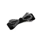 Black Rhinestone Bowknot Hair Clip