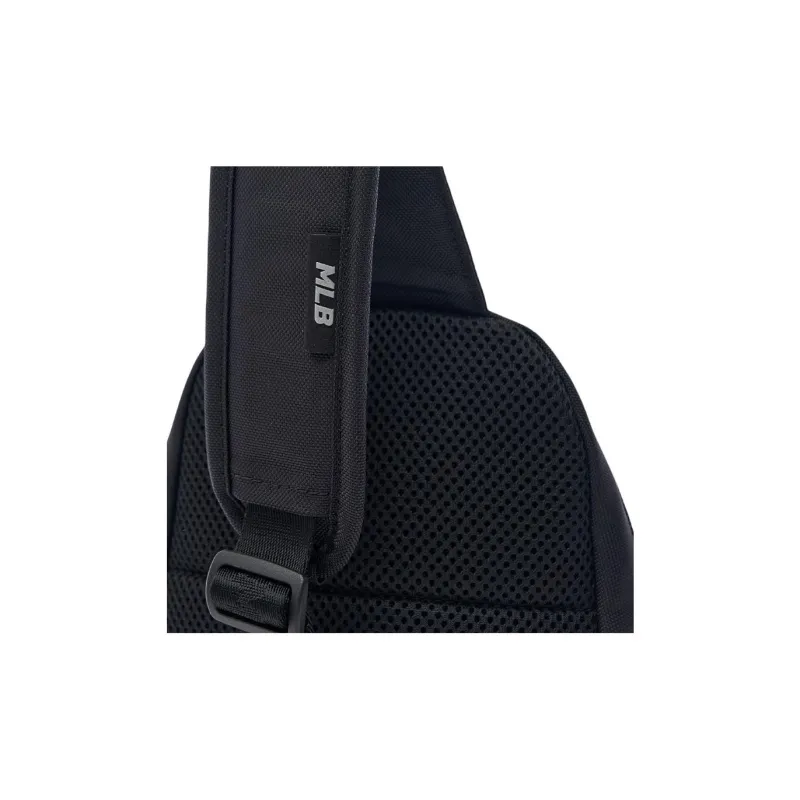MLB Nylon One Shoulder Crossbody Bag, Sling Bag Regular Men's Black-4
