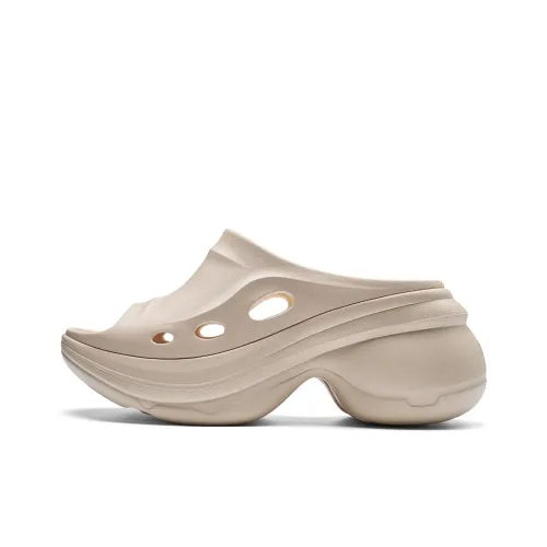 Kappa Slip Resistant, Odor Resistant, Quick Dry Slide Slippers Women's Gray Khaki
