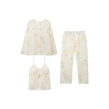 Sleeping Beauty Pajama Set Women's Ivory
