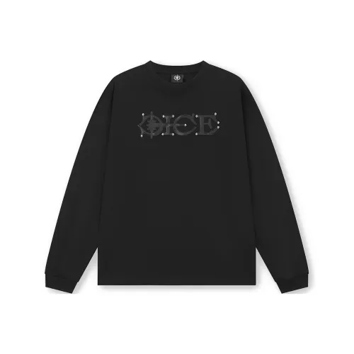DICETINY T-Shirts Unisex Black