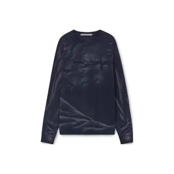 Alexander Wang Crease Detailed Long Sleeve T Shirt