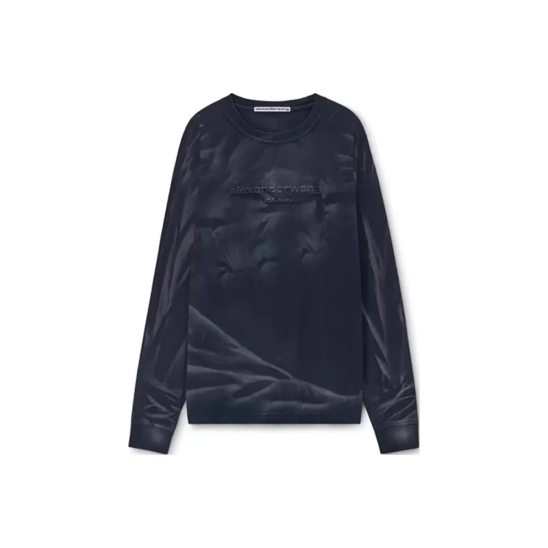 Alexander Wang Crease Detailed Long Sleeve T Shirt-0