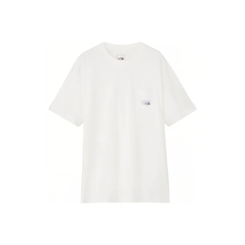 THE NORTH FACE T Shirt Men's Gray White-0