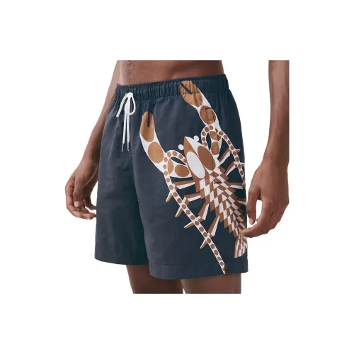 HERMES Men's Swimwear Men Navy