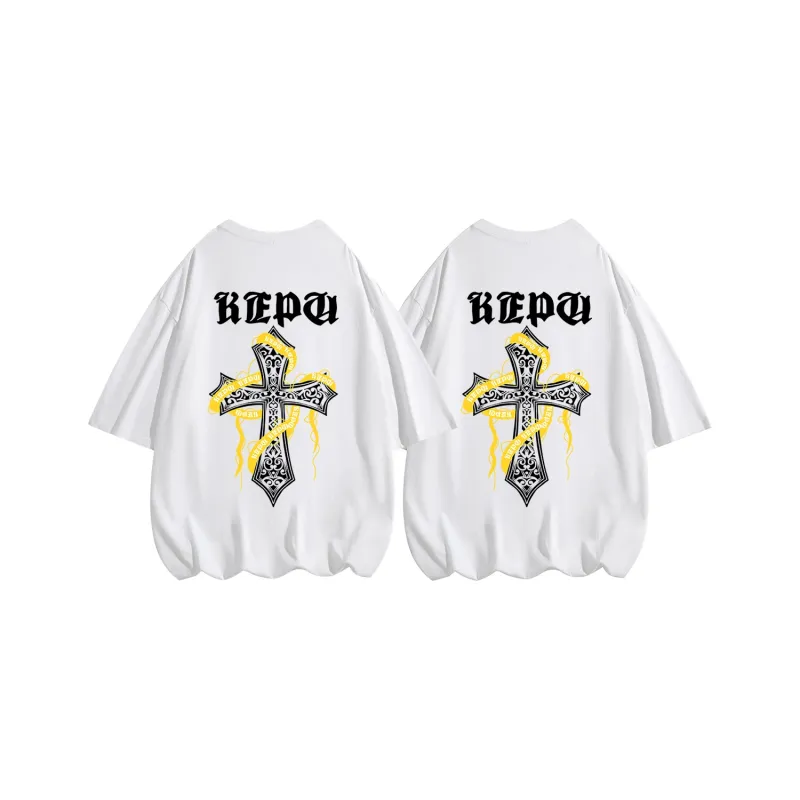 Kepu T Shirt Unisex 2 Pack White-3