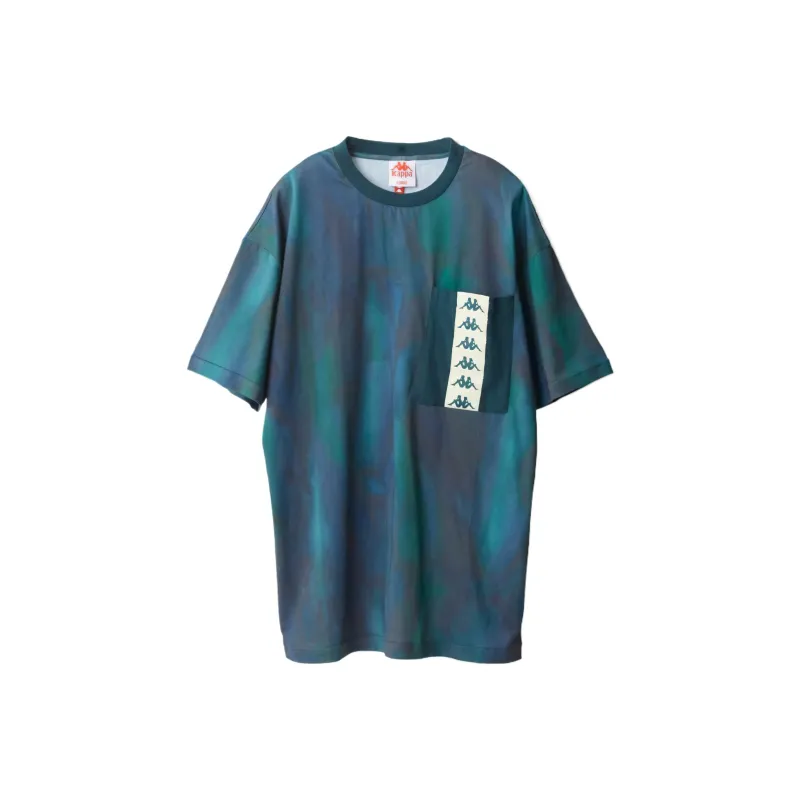Kappa BANDA Tape T-Shirt Men's Dark Fir Green-0