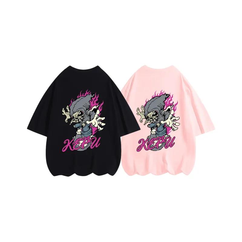 Kepu T Shirt Unisex 2 Pack White-16