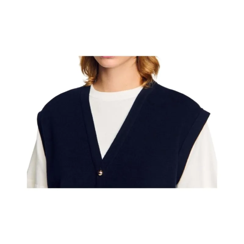 Sandro Two tone Sweater-4