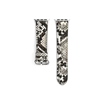 Antey Watch Bands Apple Compatibility 200mm Snake Skin Leather Material