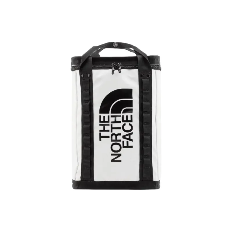 THE NORTH FACE Polyester Backpack Unisex Sand Dune White-0