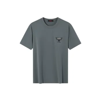 SEVEN T-Shirts Men Gray Blue