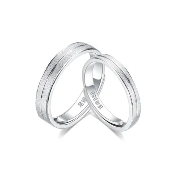 7℃ 999 Fine Silver Rings Unisex
