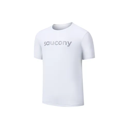 Saucony T-Shirts Men White