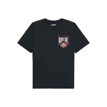 RHUDE T-Shirts Men Black