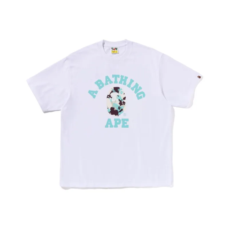 Bape Map Camo College Relaxed Fit Tee-4