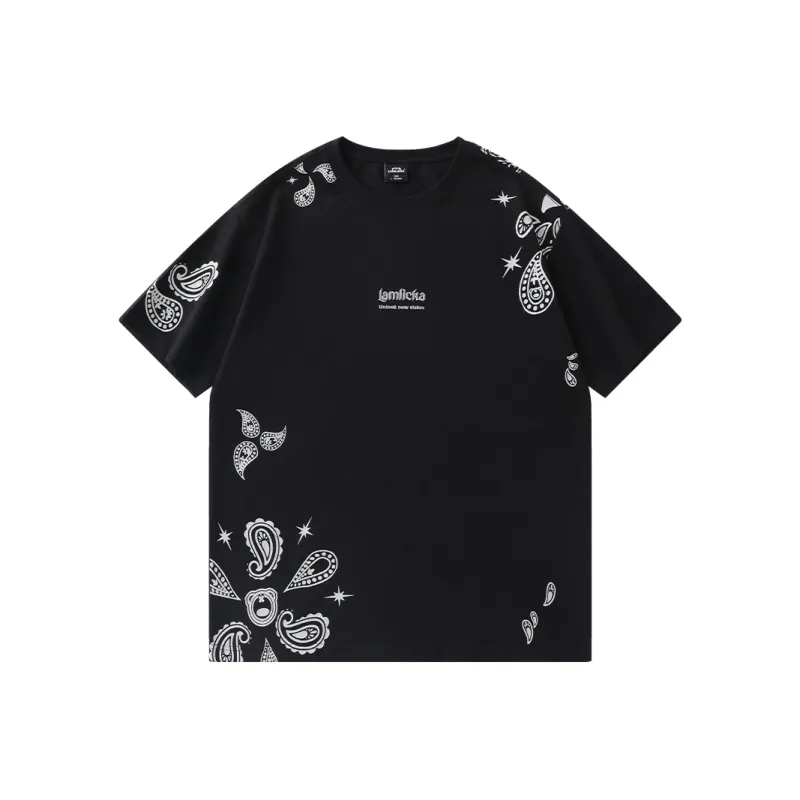 LAMLICKA T Shirts Unisex Black-0