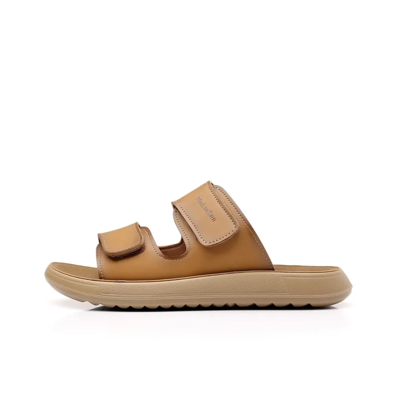 Mulinsen PU Polyurethane Abrasion Resistant Cushioning Slide Slippers Men's-4