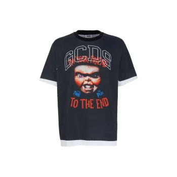 GCDS Chucky Crewneck T Shirt