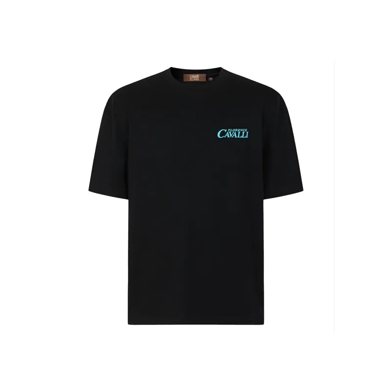 Cavalli Class T Shirt Men's Black-0