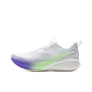 LiNing Rebound Lightweight Slip Resistant Low Top Training Running Shoes Women's Standard White
