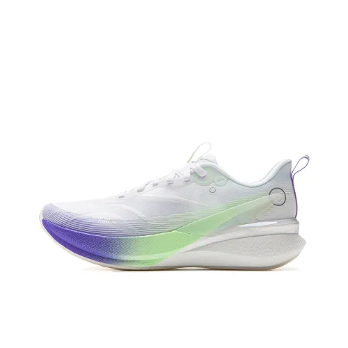 LiNing Rebound Lightweight Slip Resistant Low Top Training Running Shoes Women's Standard White