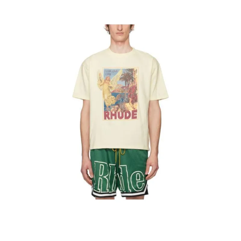 RHUDE T-Shirts Men White-0