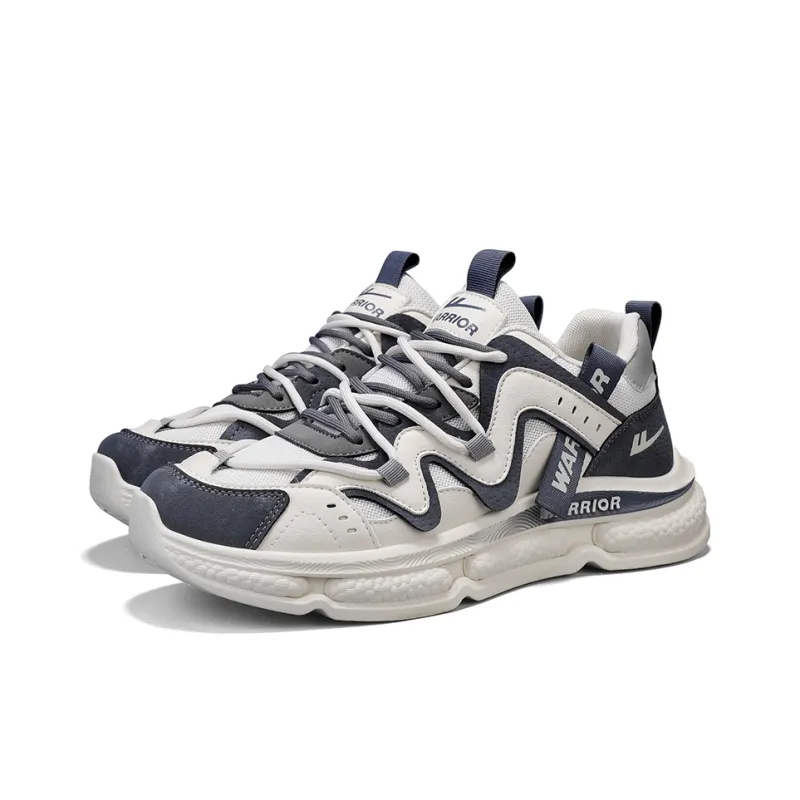 Warrior Durable Lightweight Cushioning Low Top Chunky Sneakers Men's-9