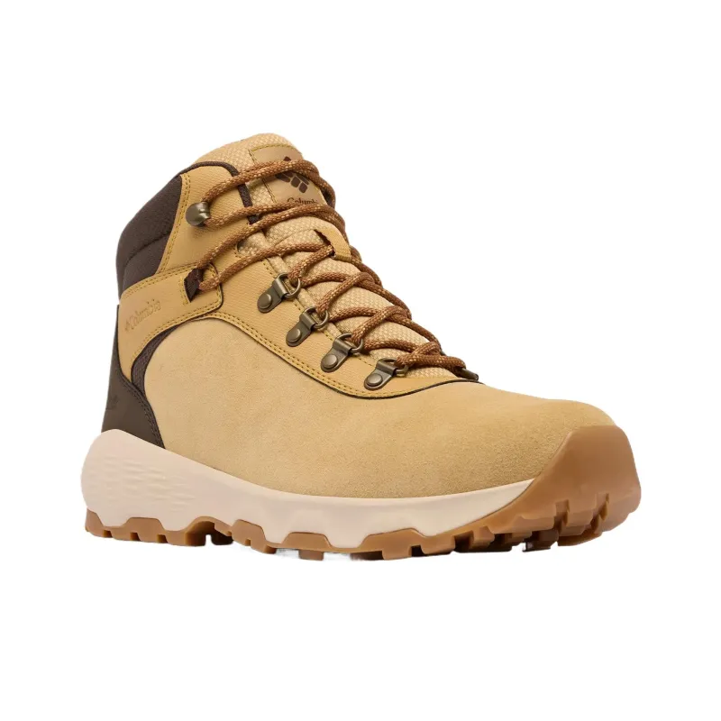 Columbia Slip Resistant, Abrasion Resistant, Thermal, Height Increasing Mid Top Hiking Shoes Men's Yellow-3