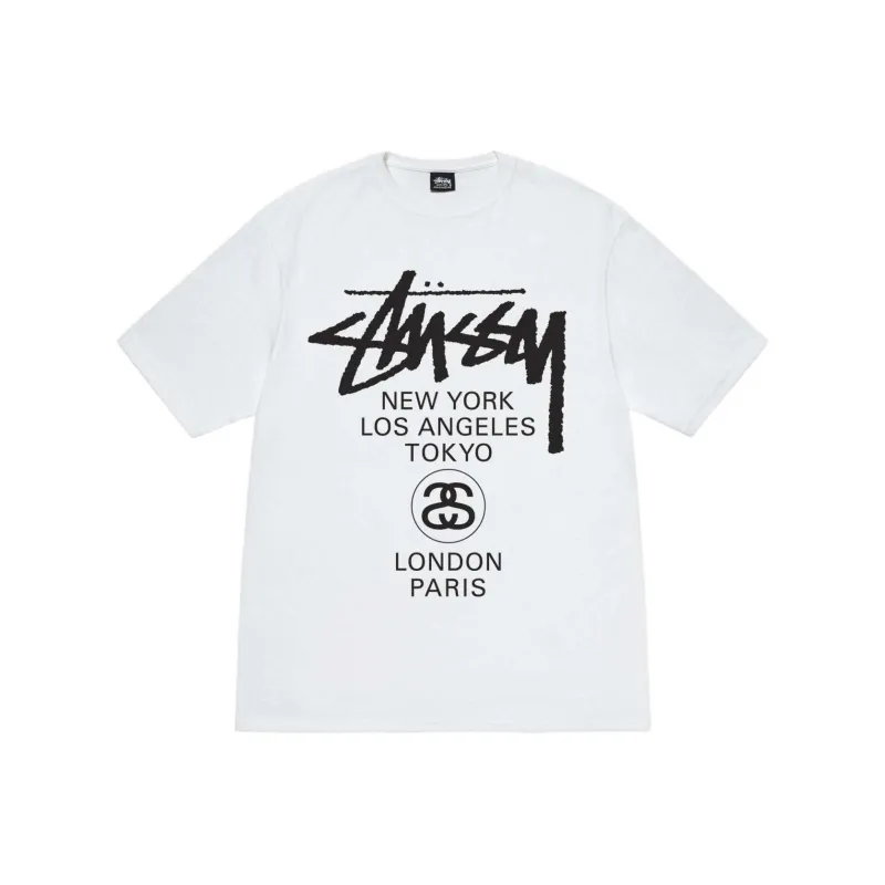 Stussy World Tour T shirt-0