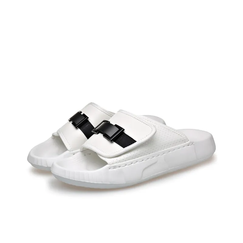 SHUPATE Slip Resistant Odor Resistant Abrasion Resistant Quick Dry Slide Slippers Men's-2