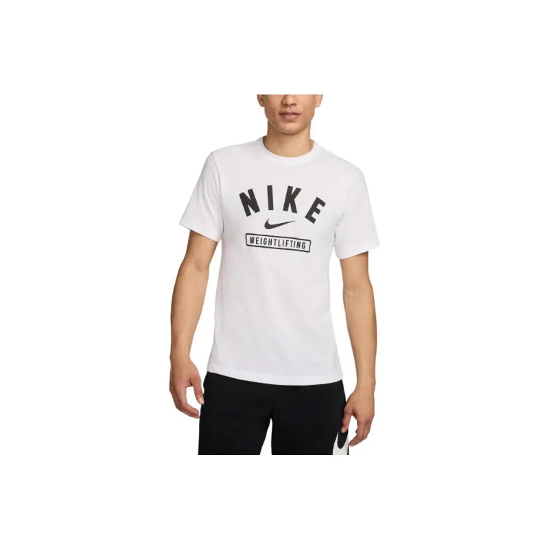 Nike Weightlifting T-Shirt T-Shirt Men's White-0
