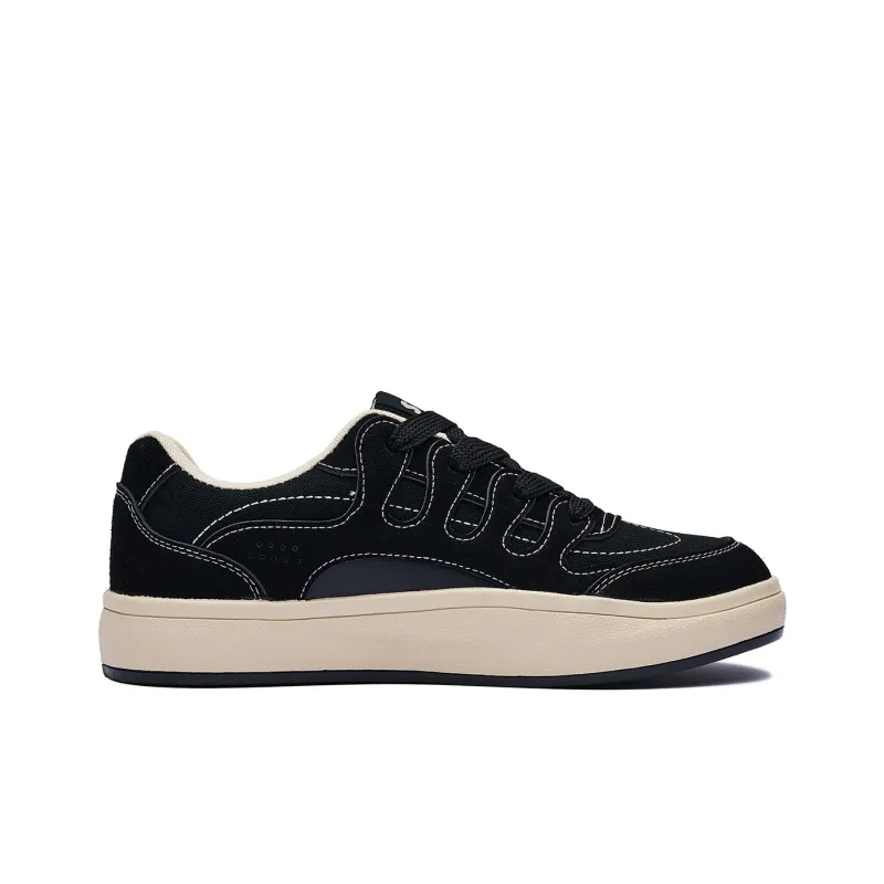 ΛOLUNKΛ Slip Resistant And Breathable Low Top Skateboard Shoes Men's-3