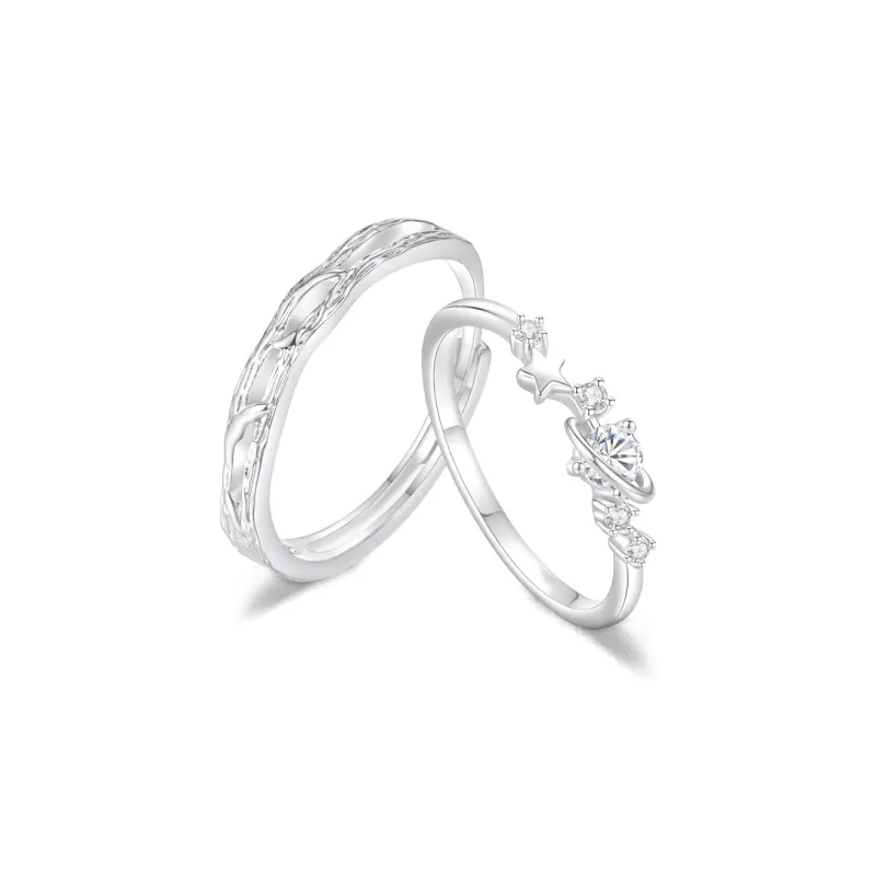 FORCHI 999 Fine Silver Rings Unisex-0