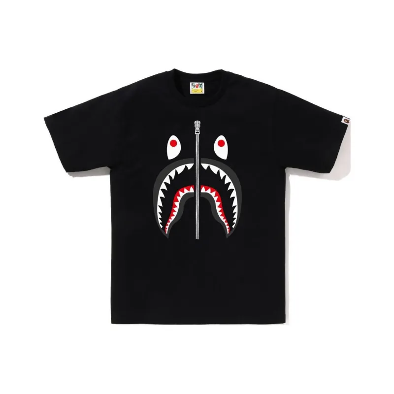 A BATHING APE A BATHING APE Shark Tee-1