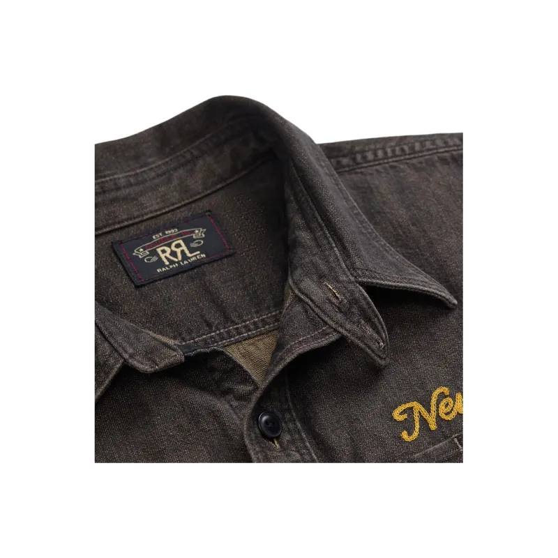 Polo Ralph Lauren Shirt Men's Washed Black-6