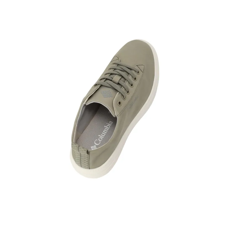 Columbia Waterproof Low Top Skateboard Shoes Women's Gray Green-5