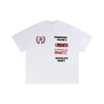 WILDX T Shirts Unisex White