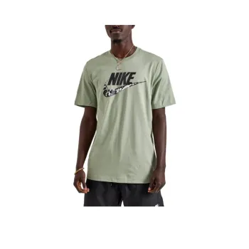 Nike T Shirts Men Olive Green