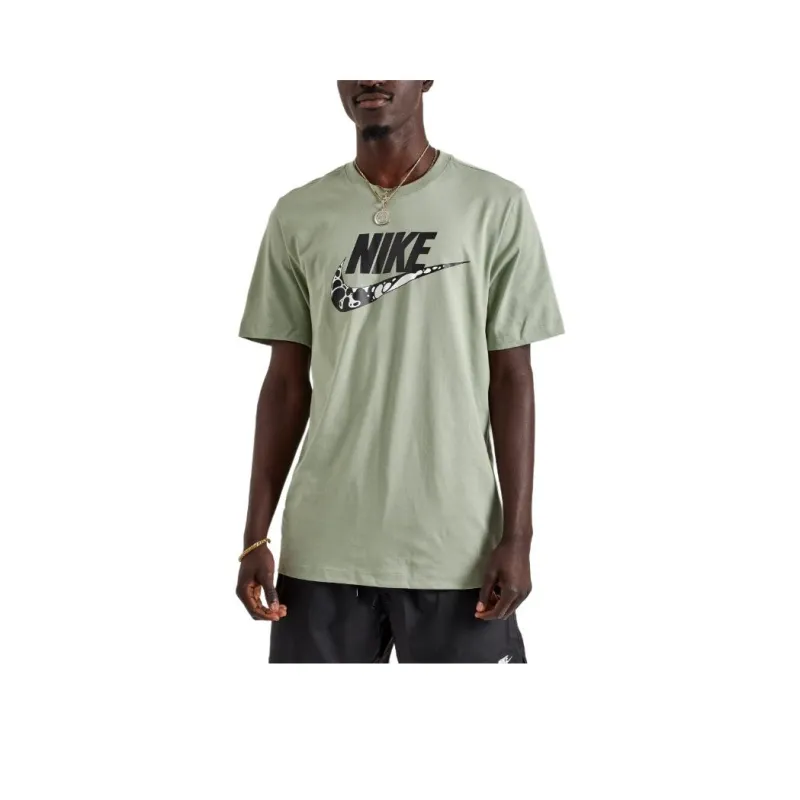 Nike T Shirts Men Olive Green-0