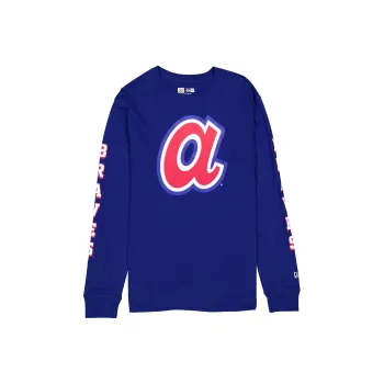 New Era SS24 Atlanta Braves T-Shirt Unisex Blue