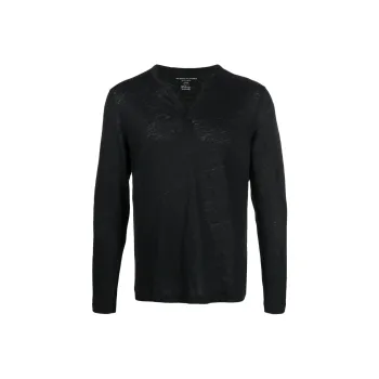 Majestic Filatures V neck Long sleeve Jumper