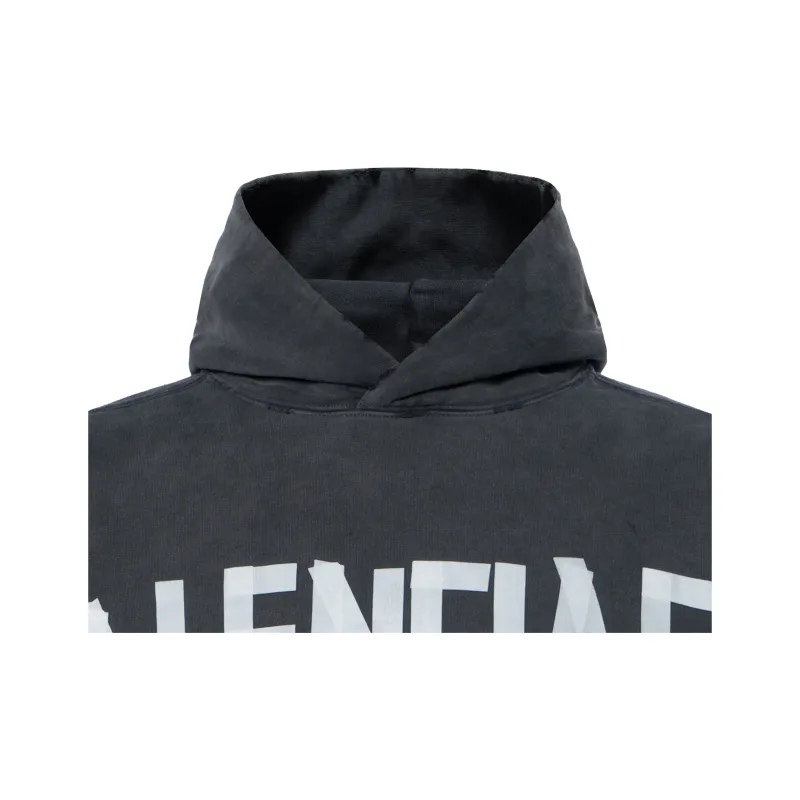 Balenciaga Ripped Pocket Hoodie-7