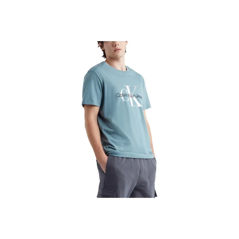 CALVIN KLEIN T Shirt Men's Elf Blue-0