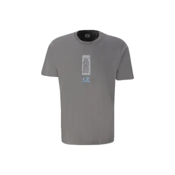 C.P.Company Logo print T shirt