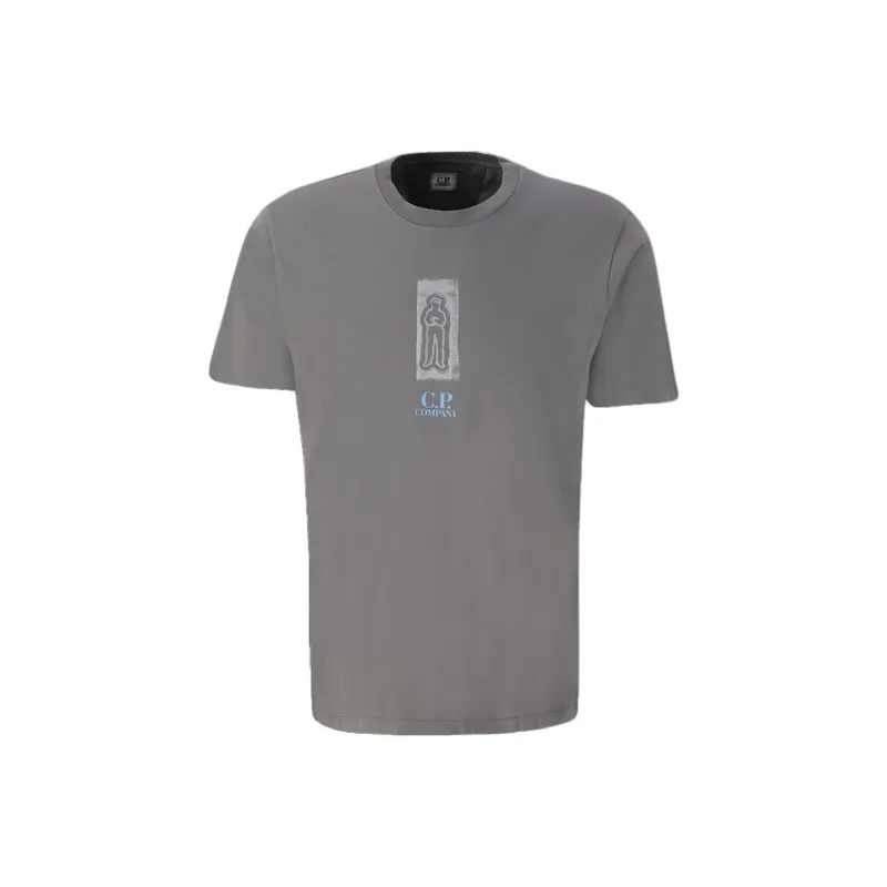 C.P. Company Logo print T shirt-0